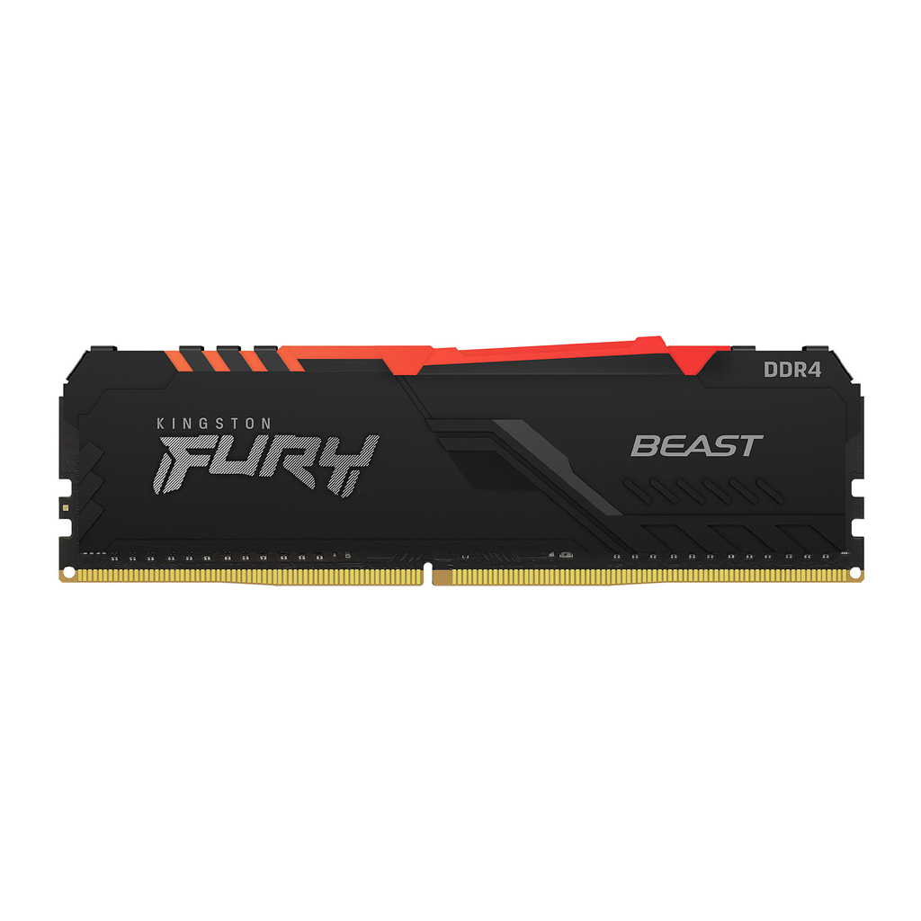 Memoria Kingston Fury Beast DDR4 8GB 3200Mhz RGB