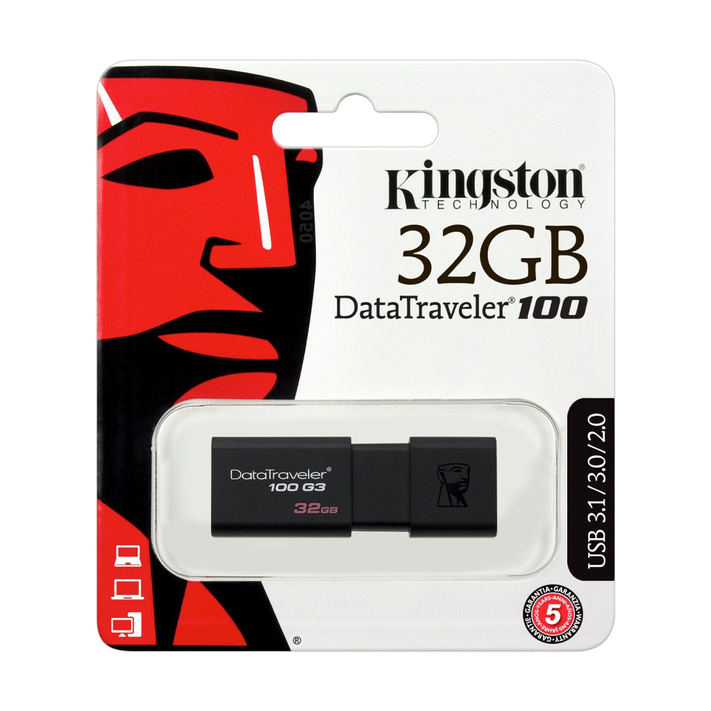 Pendrive Kingston 32GB Data Traveler DT100G3
