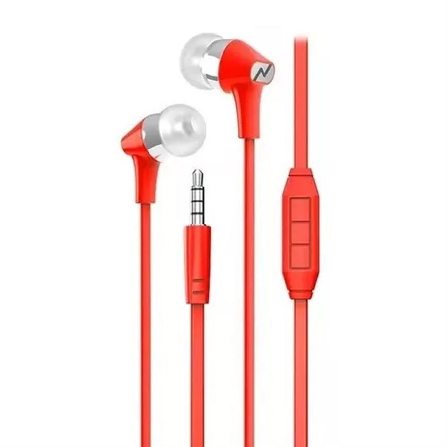Auriculares In Ear Noga NG-094 Red