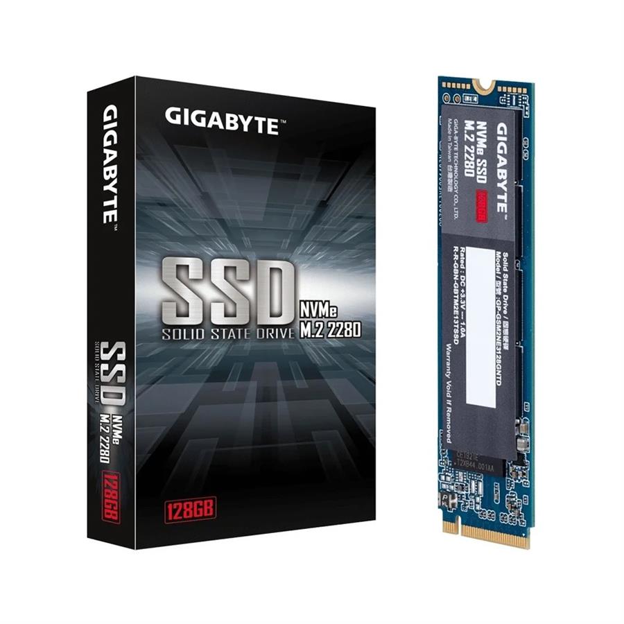 Disco SSD Gigabyte 128GB M.2 NVMe Gen 3 x4