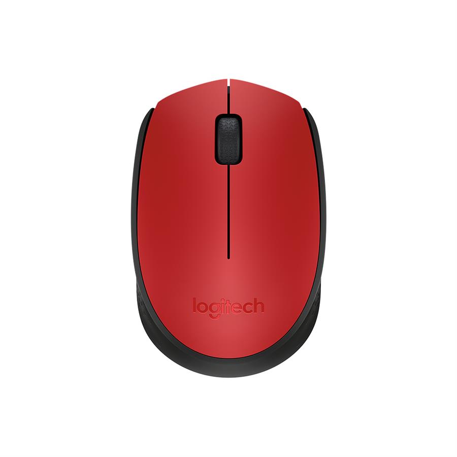 Mouse Logitech Wireless M170 Rojo