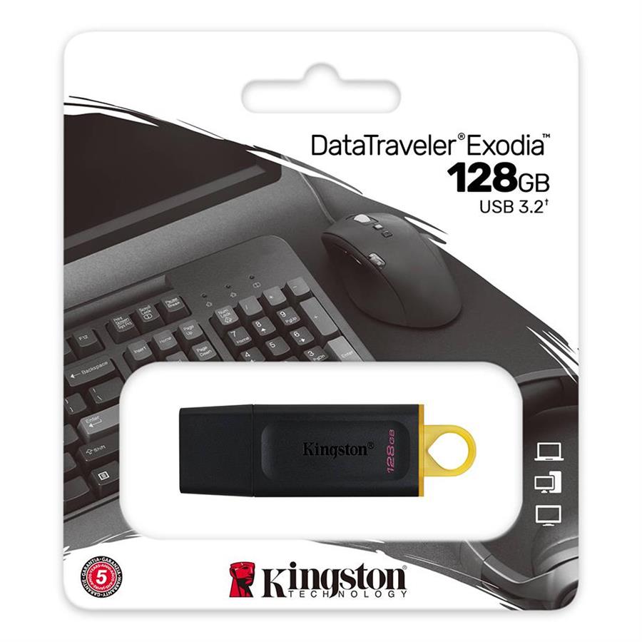 Pendrive Kingston 128GB USB 3.2 DTX Exodia