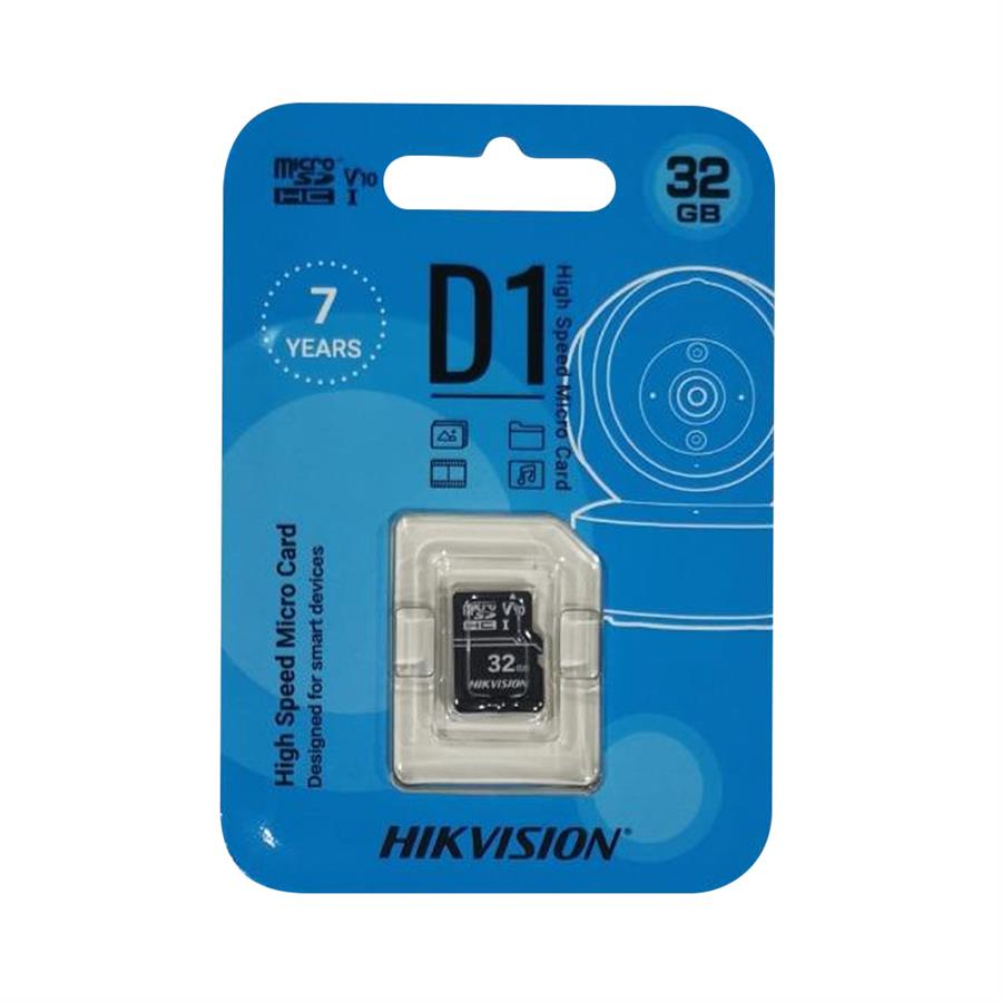 Tarjeta De Memoria MicroSD Hikvision 32GB Clase 10