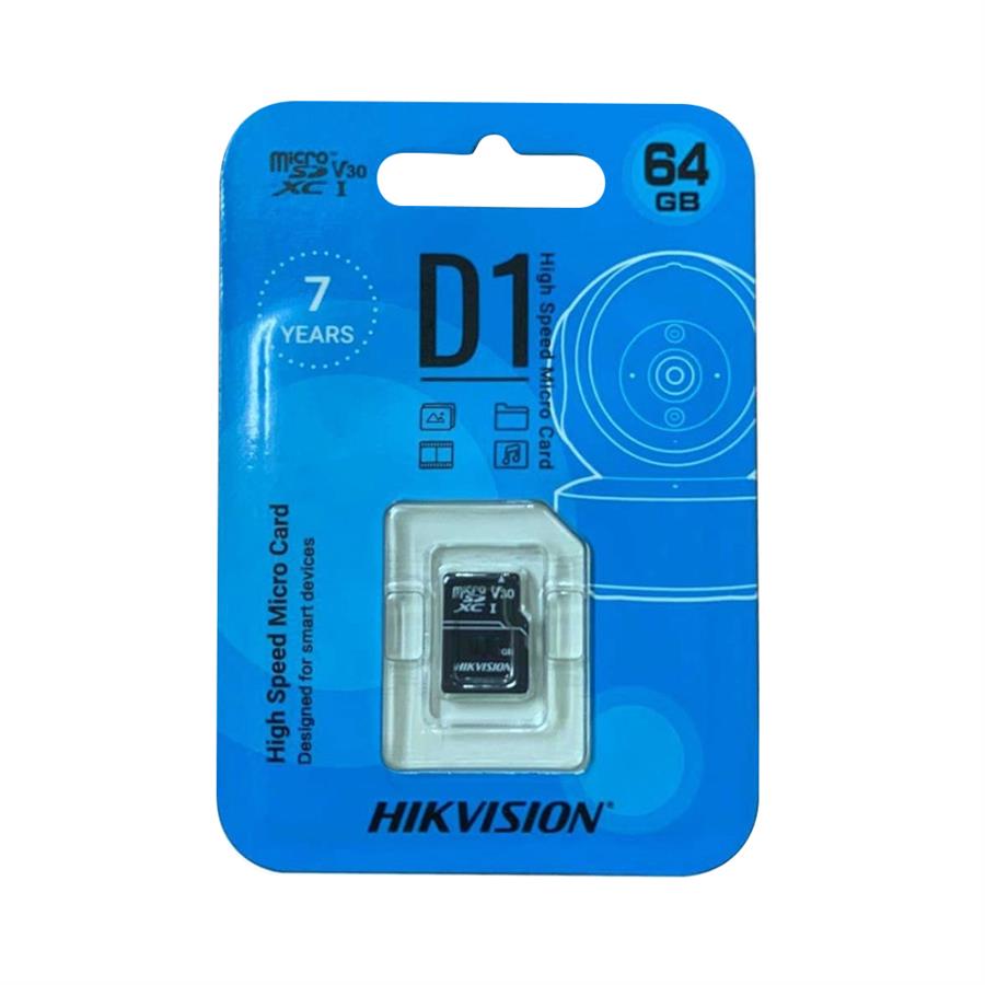 Tarjeta De Memoria MicroSD Hikvision 64GB Clase 10