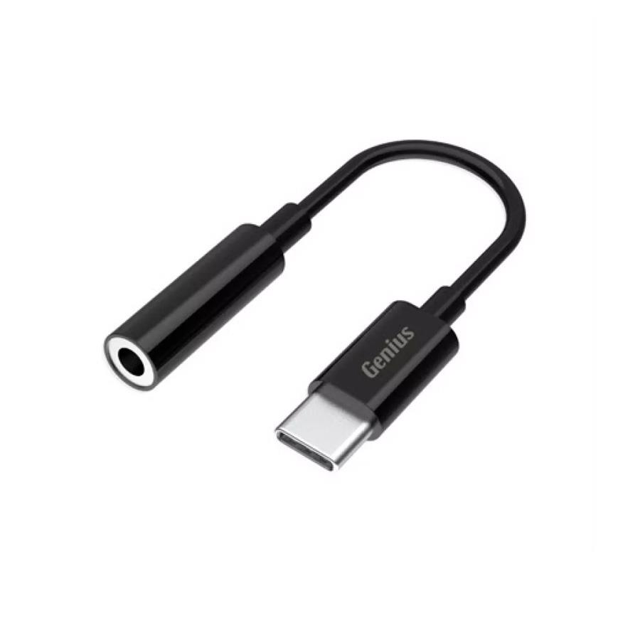 Adaptador Genius ACC-C100 USB-C a Jack 3,5mm Hembra