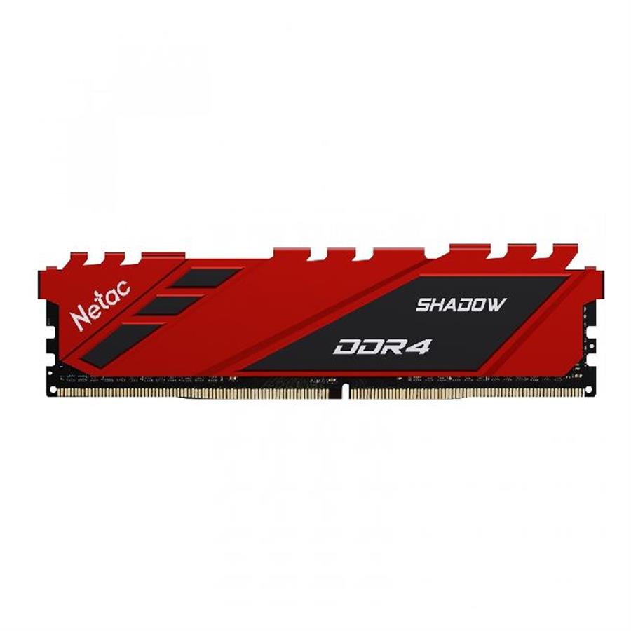 Memoria Netac Shadow 8GB DDR4 3200Mhz Red