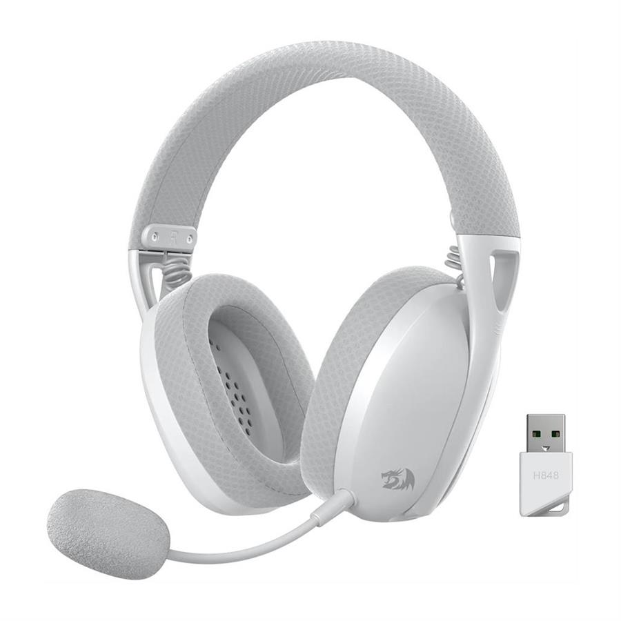 Auriculares Gamer Redragon Ire Pro H848 White